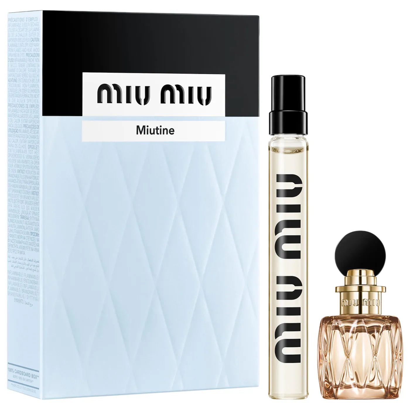PRE ORDER-Mini Miutine Eau De Parfum Perfume Duo Gift Set