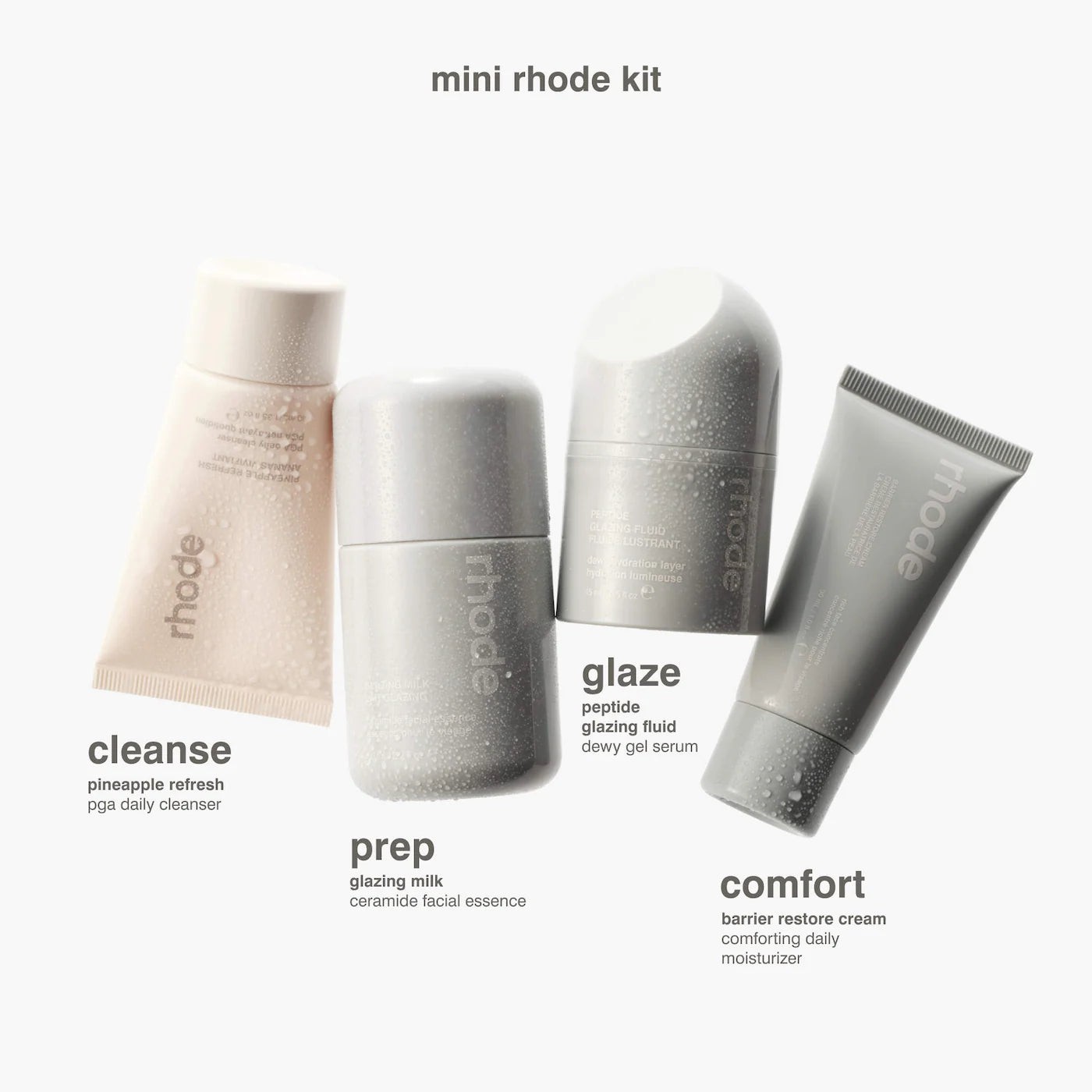 PRE ORDER-Mini Rhode Kit Glazed Skincare Essentials