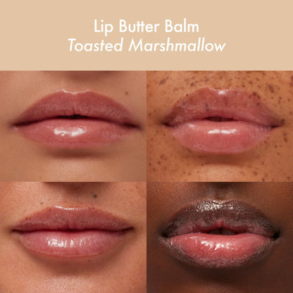 The Holiday Trio Set with Lip Butter Balm in Hot Cocoa & Toasted Marshmallow