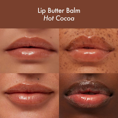 The Holiday Trio Set with Lip Butter Balm in Hot Cocoa & Toasted Marshmallow