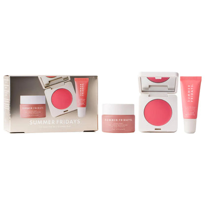 PRE ORDER-The Dewy Pink Set with mini Lip Butter Balm in Pink Sugar