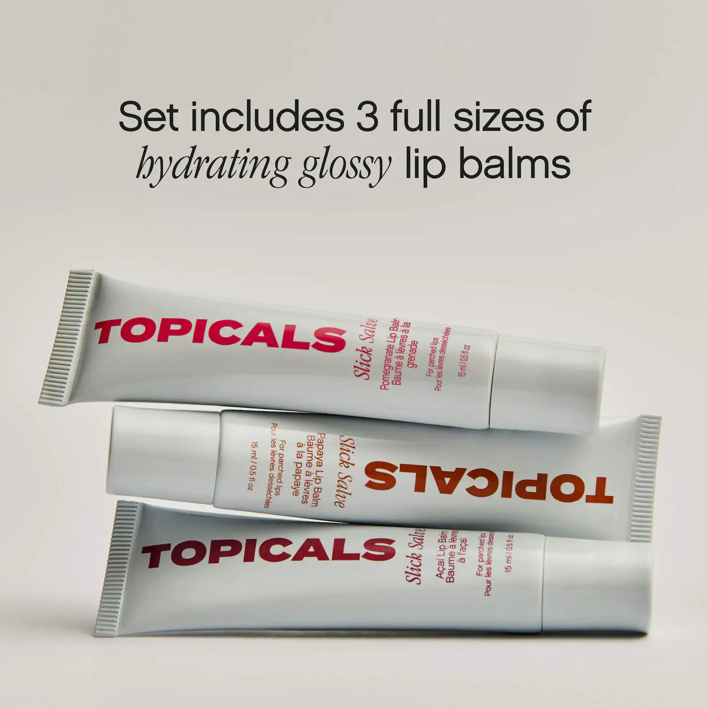 Slick Salve Glossy Lip Balm Trio