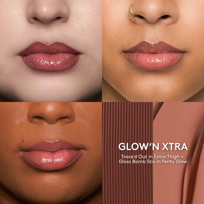 PRE ORDER-Glow'n Extra 2-Piece Lip Set