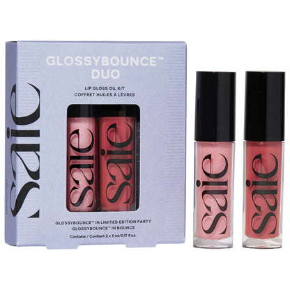 Glossybounce Lip Gloss-Oil Duo Gift Set