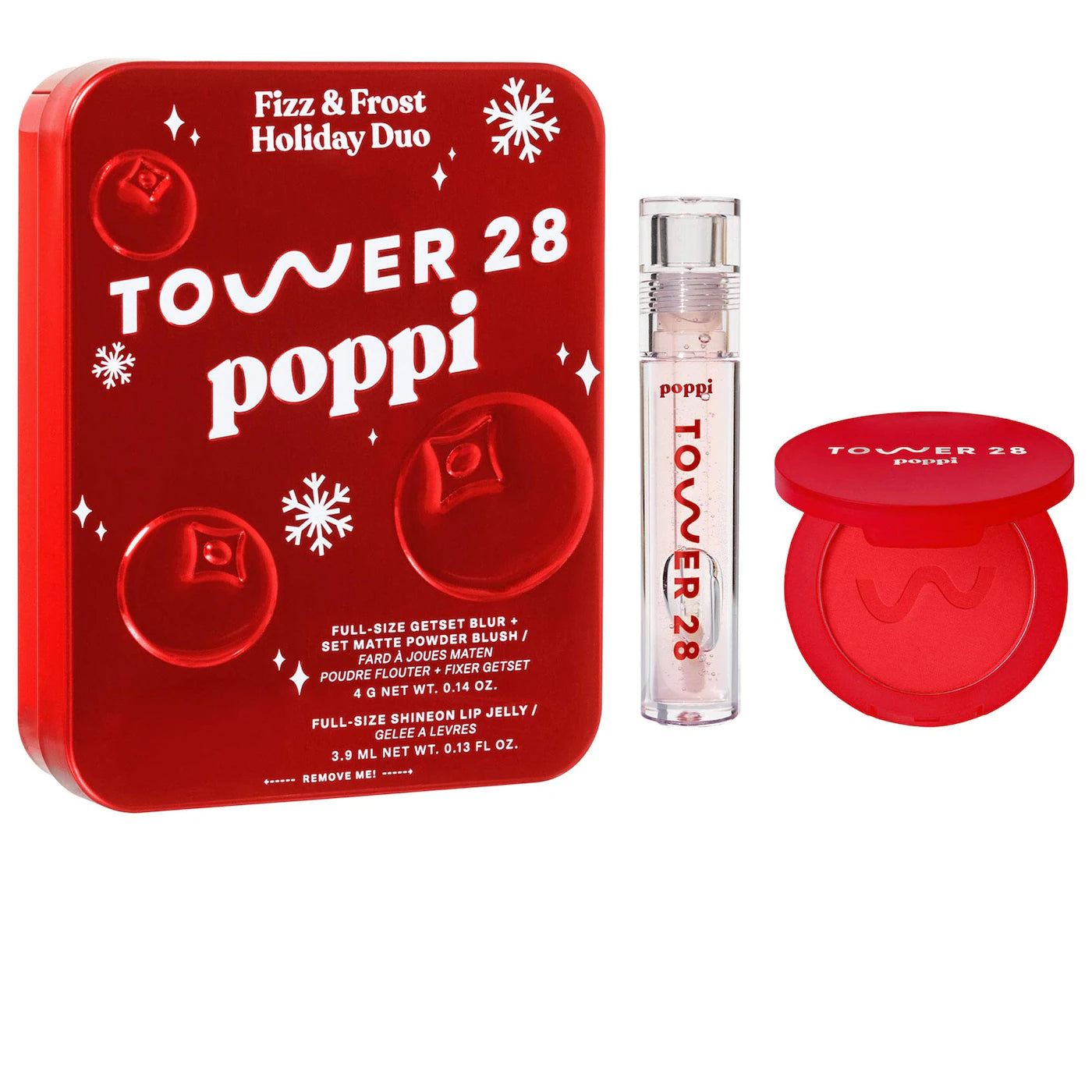 PRE ORDER-Tower 28 x poppi Fizz + Frost Holiday Duo