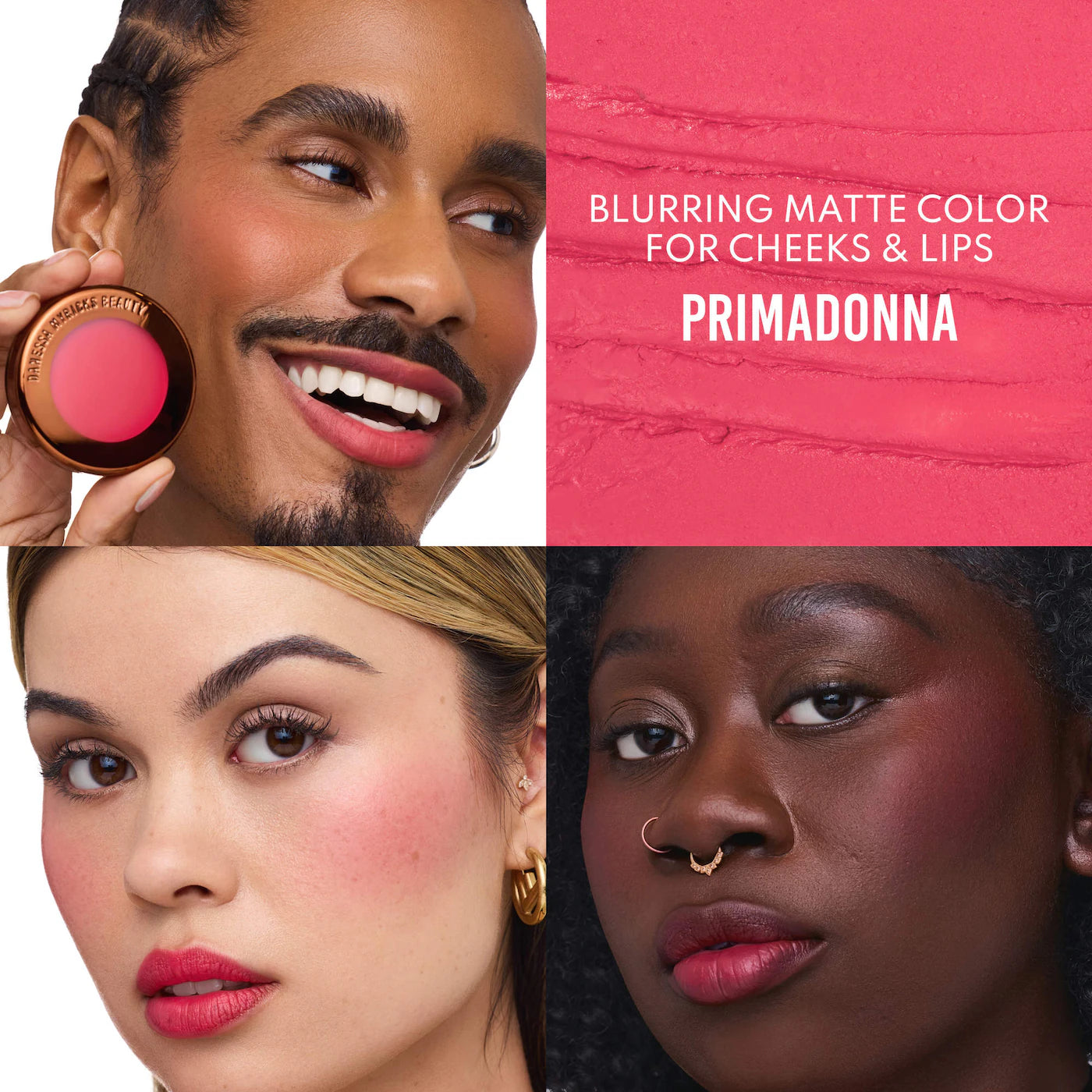 PRE ORDER-Mini Yummy Skin Flushed Essentials: Face & Lip Makeup Gift Set