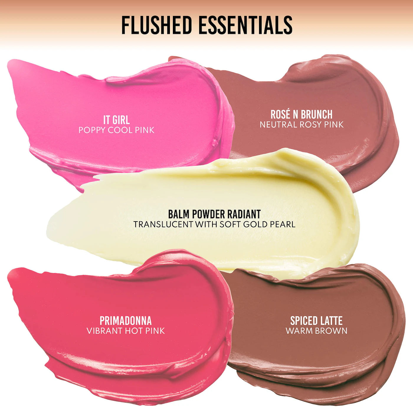 PRE ORDER-Mini Yummy Skin Flushed Essentials: Face & Lip Makeup Gift Set