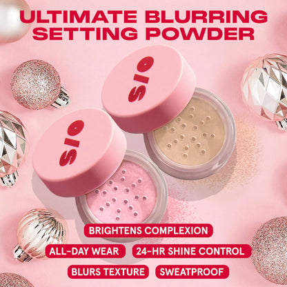 PRE ORDER-Ultimate Blurring Setting Powder Blurred & Bright Travel Duo